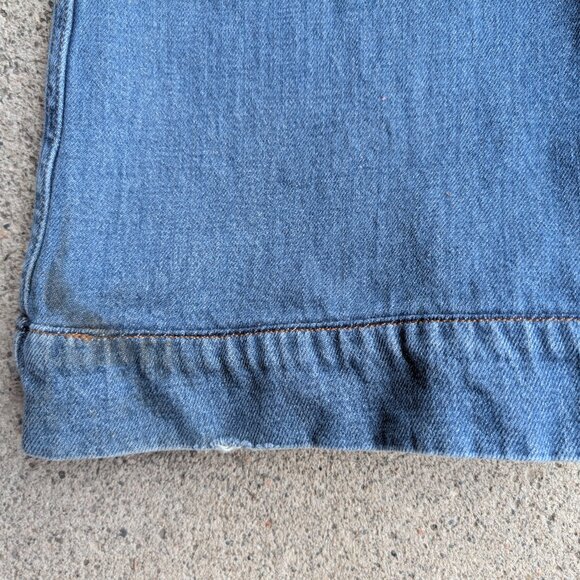 Wrangler 1970s Vintage Style Bell Bottom High Rise Flare Jeans - Picture 9 of 9